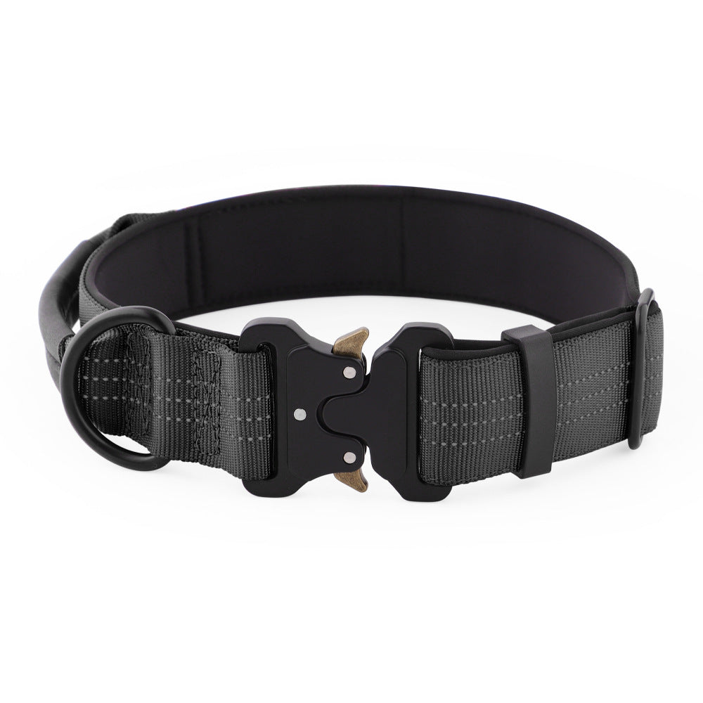 Heavy-Duty Dog Collar with Handle | Small to Large Dogs