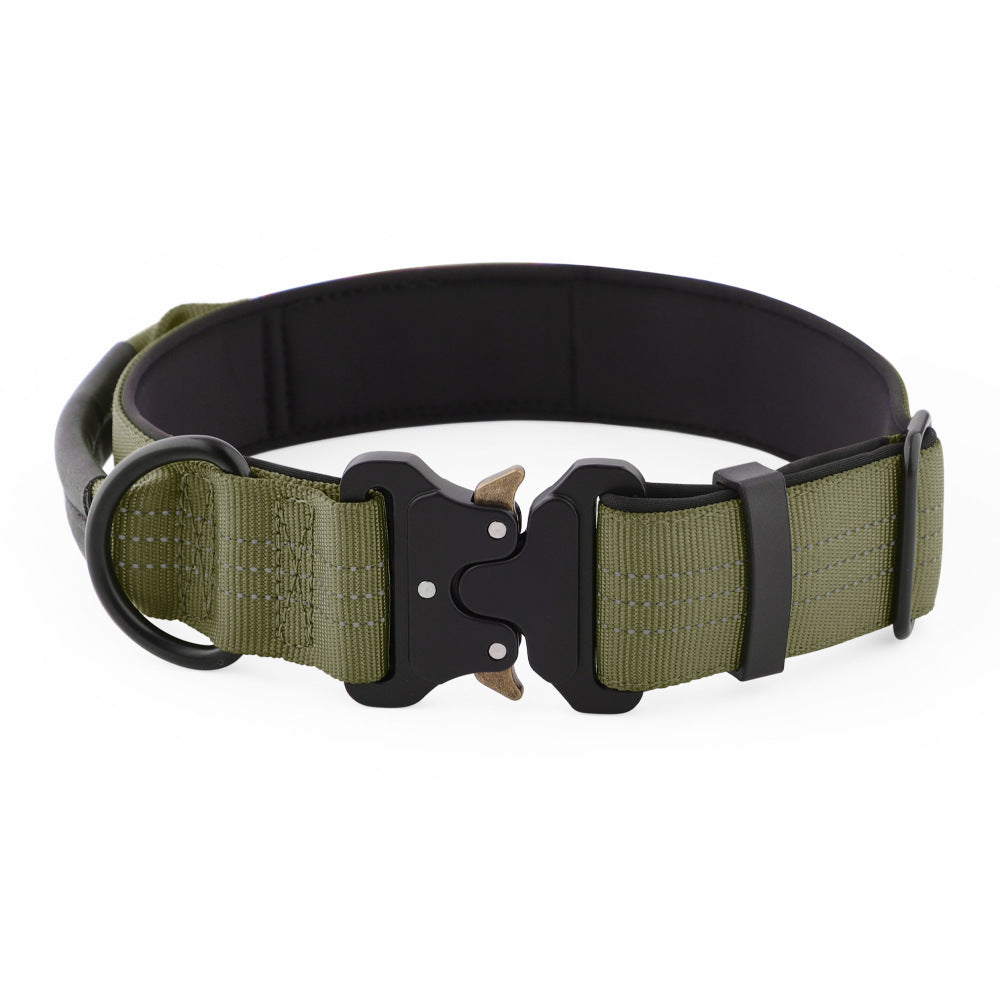 Heavy-Duty Dog Collar with Handle | Small to Large Dogs