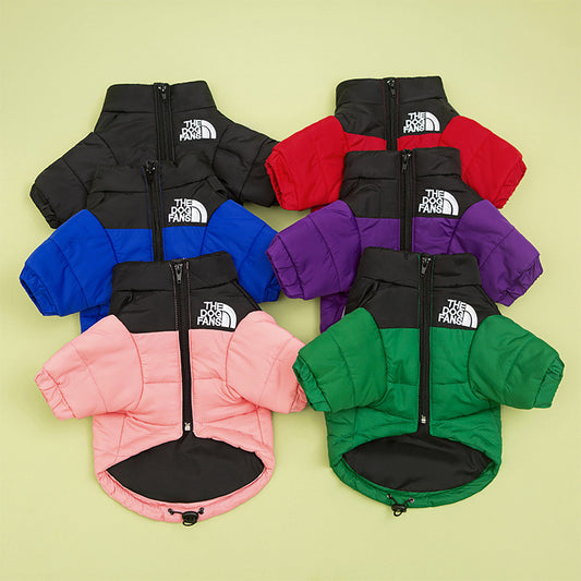 Windproof Water-Resistant Winter Warm Pet Jacket for Small to 5XL Dogs